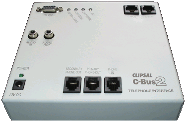 C-Bus Telephone Interface Data Sheet (1055KB pdf).